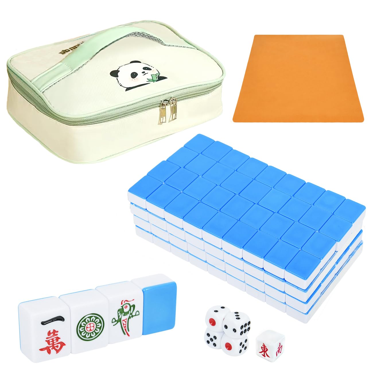 Amazon.com: TWBTC Chinese Mahjong Set 1.25